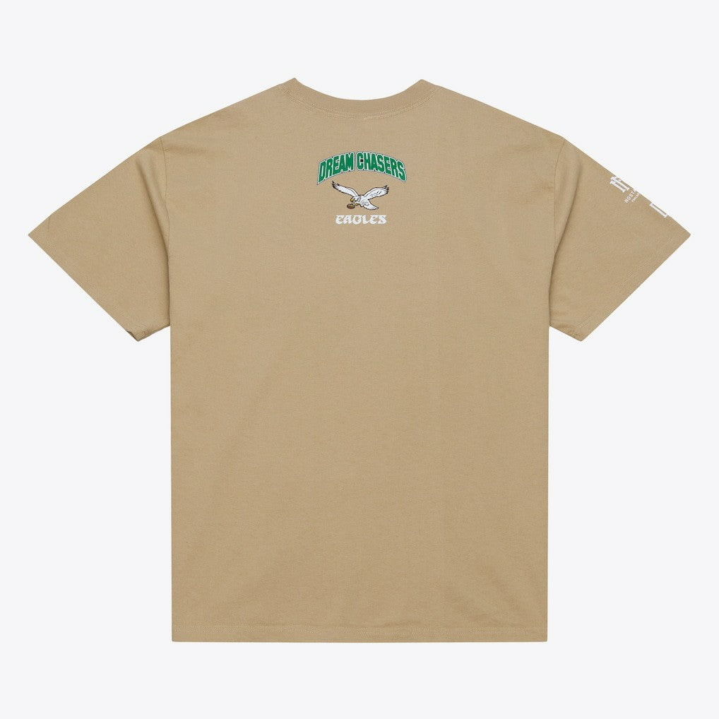 Philadelphia Eagles Dream Chasers Rings T-Shirt - Khaki online