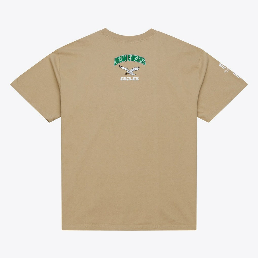 Philadelphia Eagles Dream Chasers Rings T-Shirt - Khaki online