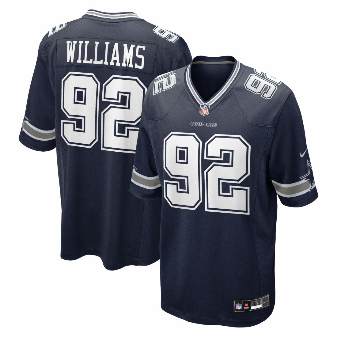 Quinnen Williams Dallas Cowboys Team Game Jersey - Navy | Nike outlet