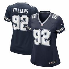 Quinnen Williams Dallas Cowboys Women's Team Game Jersey - Navy | Nike discount