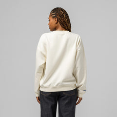 Los Angeles Dodgers Women's Premium Crewneck Sweatshirt - Cream | Mitchell & Ness