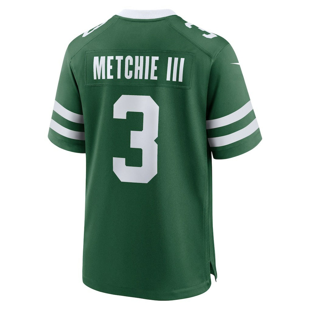 John Metchie III New York Jets Team Game Jersey - Legacy Green | Nike online