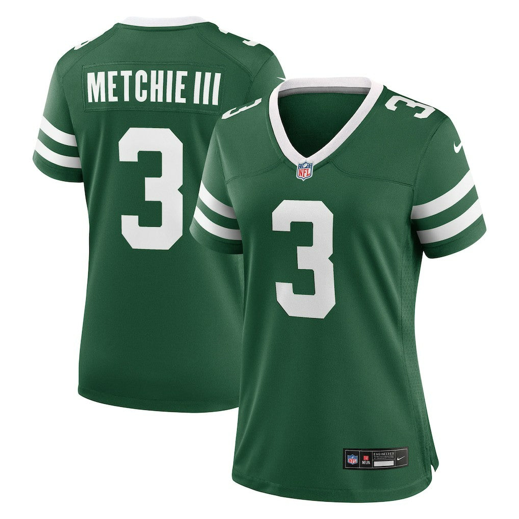 John Metchie III New York Jets Women's Team Game Jersey - Legacy Green | Nike cheap
