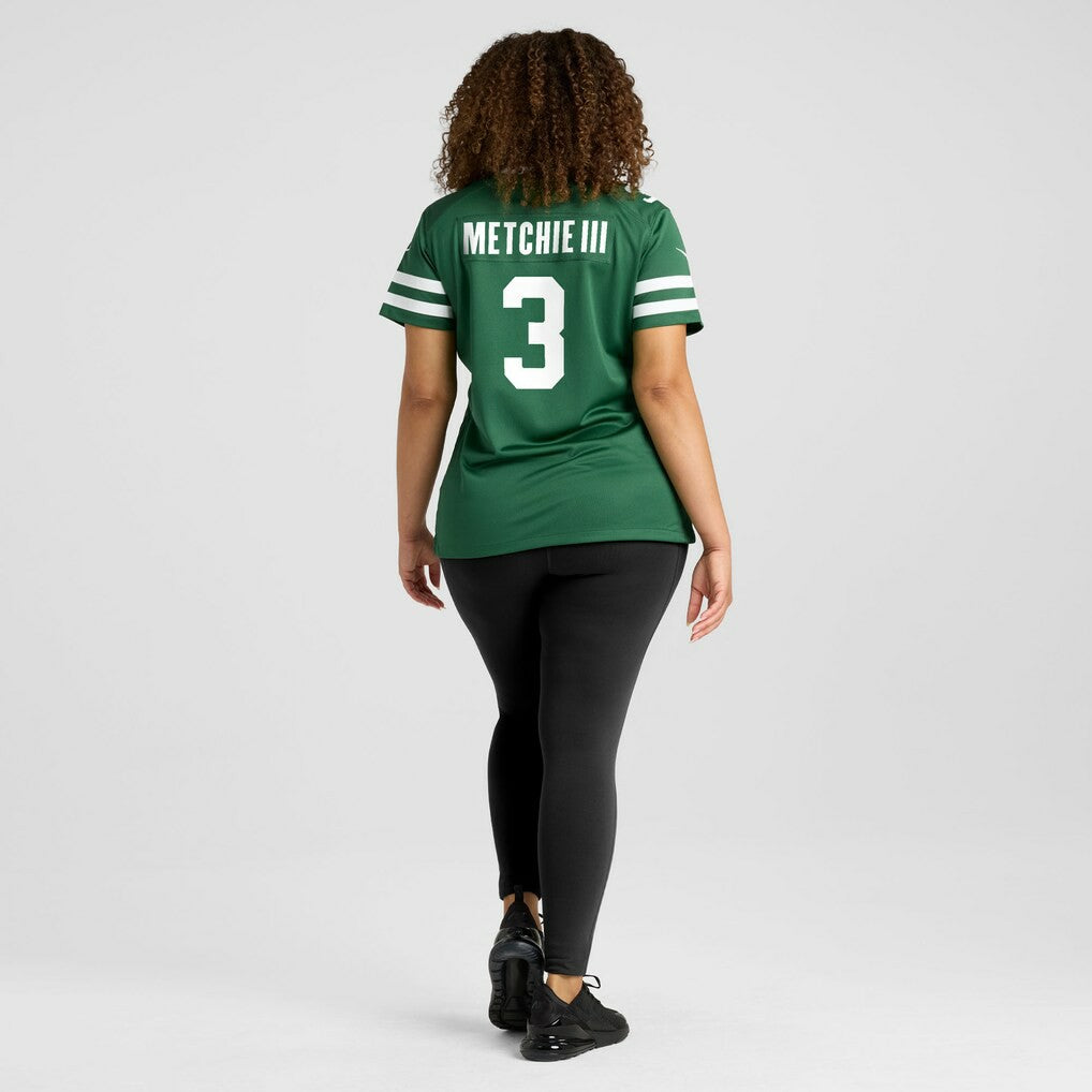 John Metchie III New York Jets Women's Team Game Jersey - Legacy Green | Nike cheap