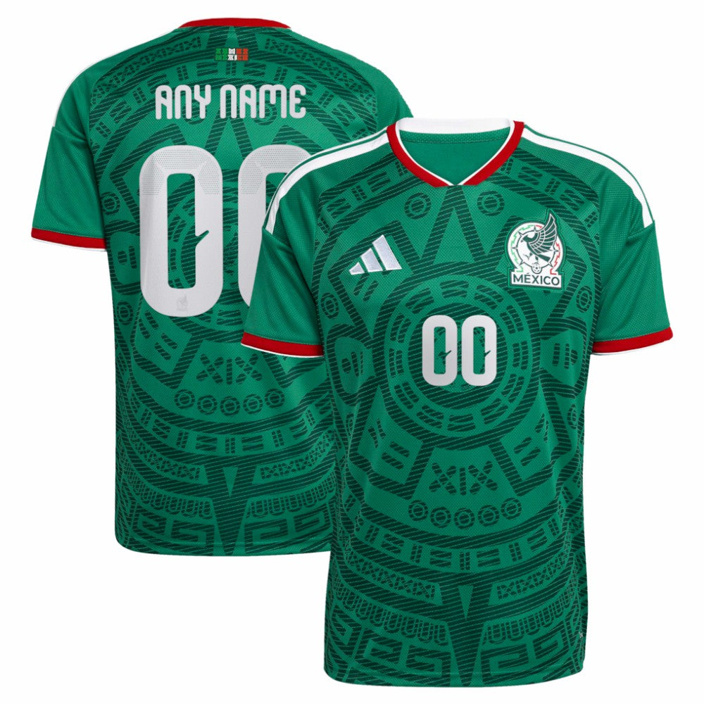 Mexico National Team 2026 Home Replica Custom Jersey - Green | Adidas for sale