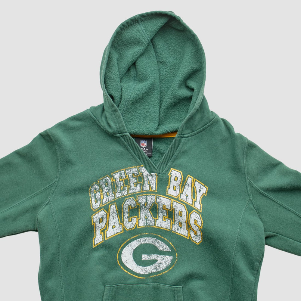 Green Bay Packers NFL 2012 Hooded Pullover Sweatshirt - Green Vintage cheap