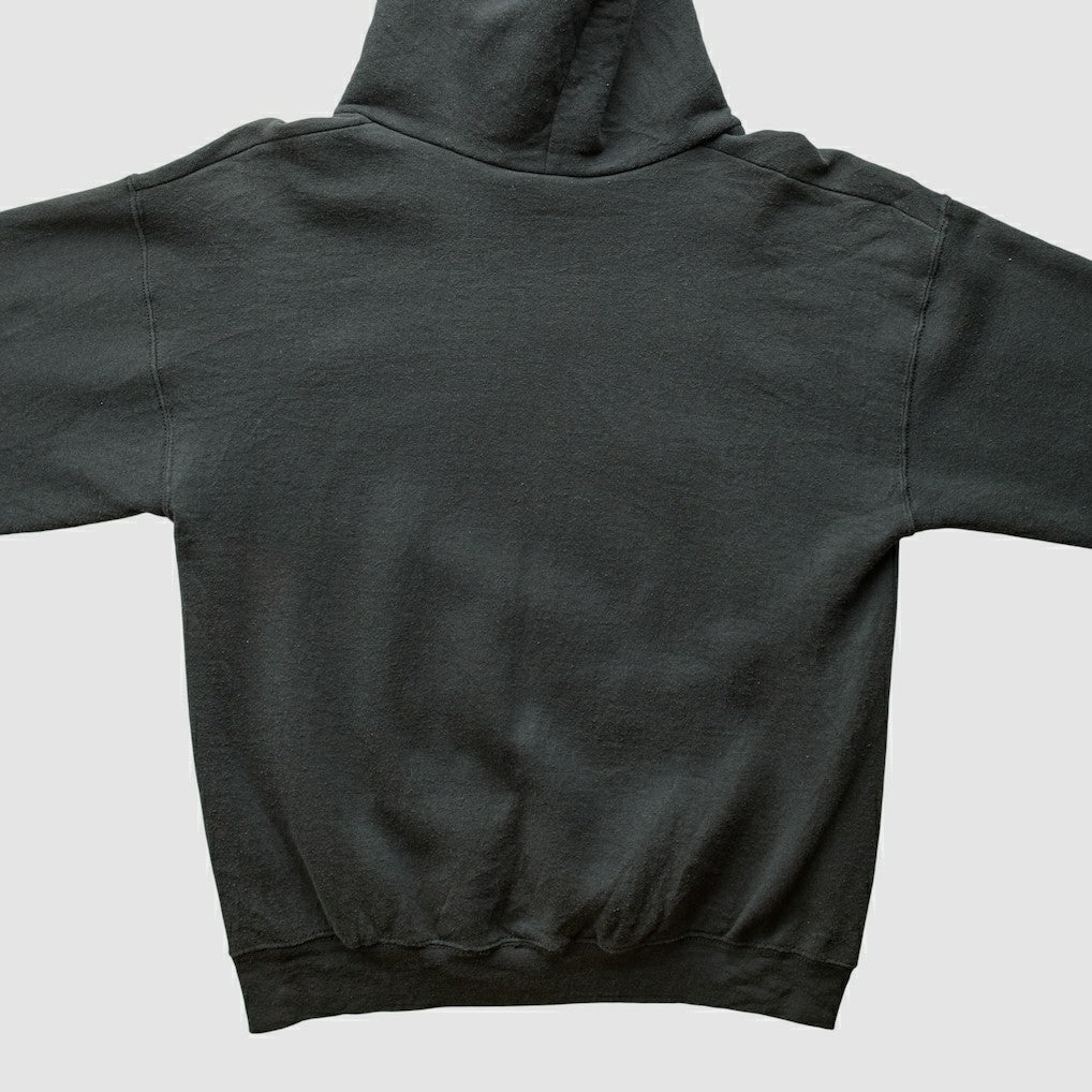 Pittsburgh Steelers 90s Hooded Pullover Sweatshirt - Black Vintage cheap