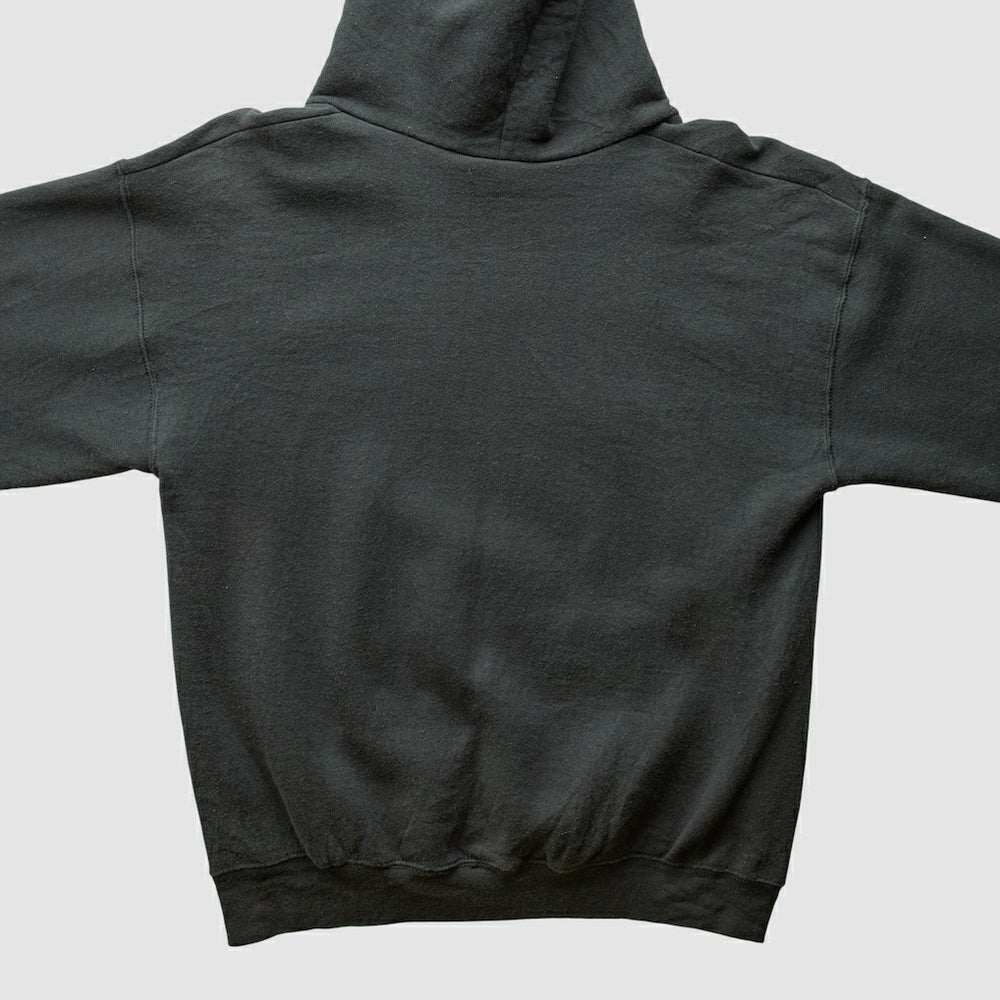 Pittsburgh Steelers 90s Hooded Pullover Sweatshirt - Black Vintage cheap