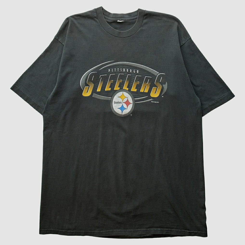 Pittsburgh Steelers 90s T-shirt - Black Vintage discount