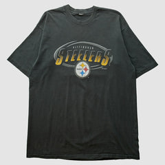 Pittsburgh Steelers 90s T-shirt - Black Vintage discount