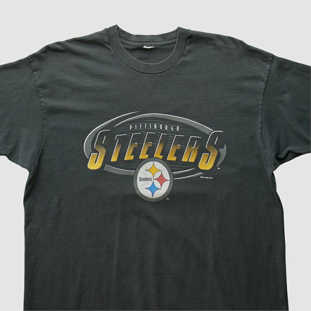 Pittsburgh Steelers 90s T-shirt - Black Vintage discount