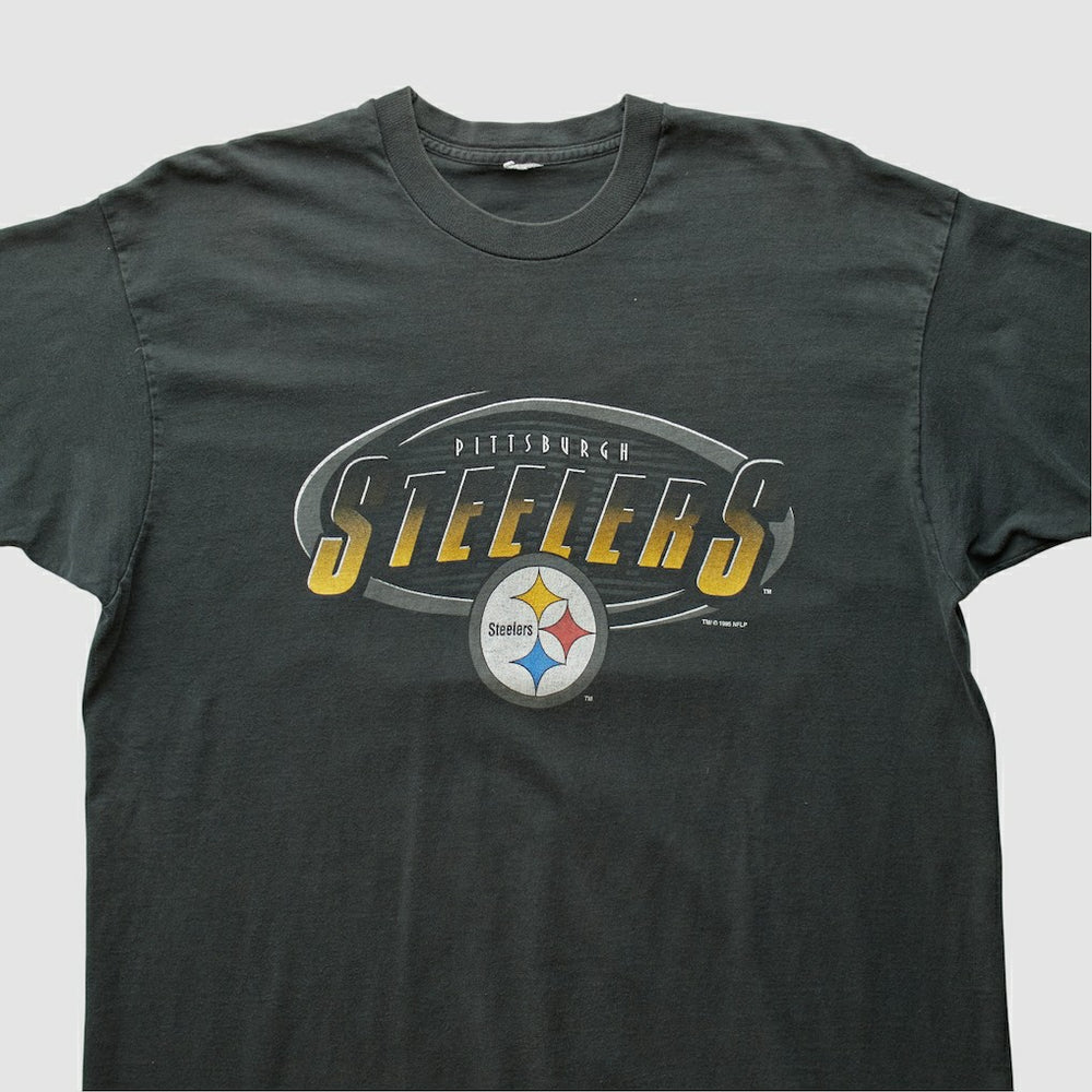 Pittsburgh Steelers 90s T-shirt - Black Vintage discount