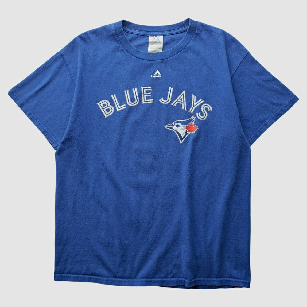 Toronto Blue Jays Majestic 2000s T-shirt - Blue Vintage