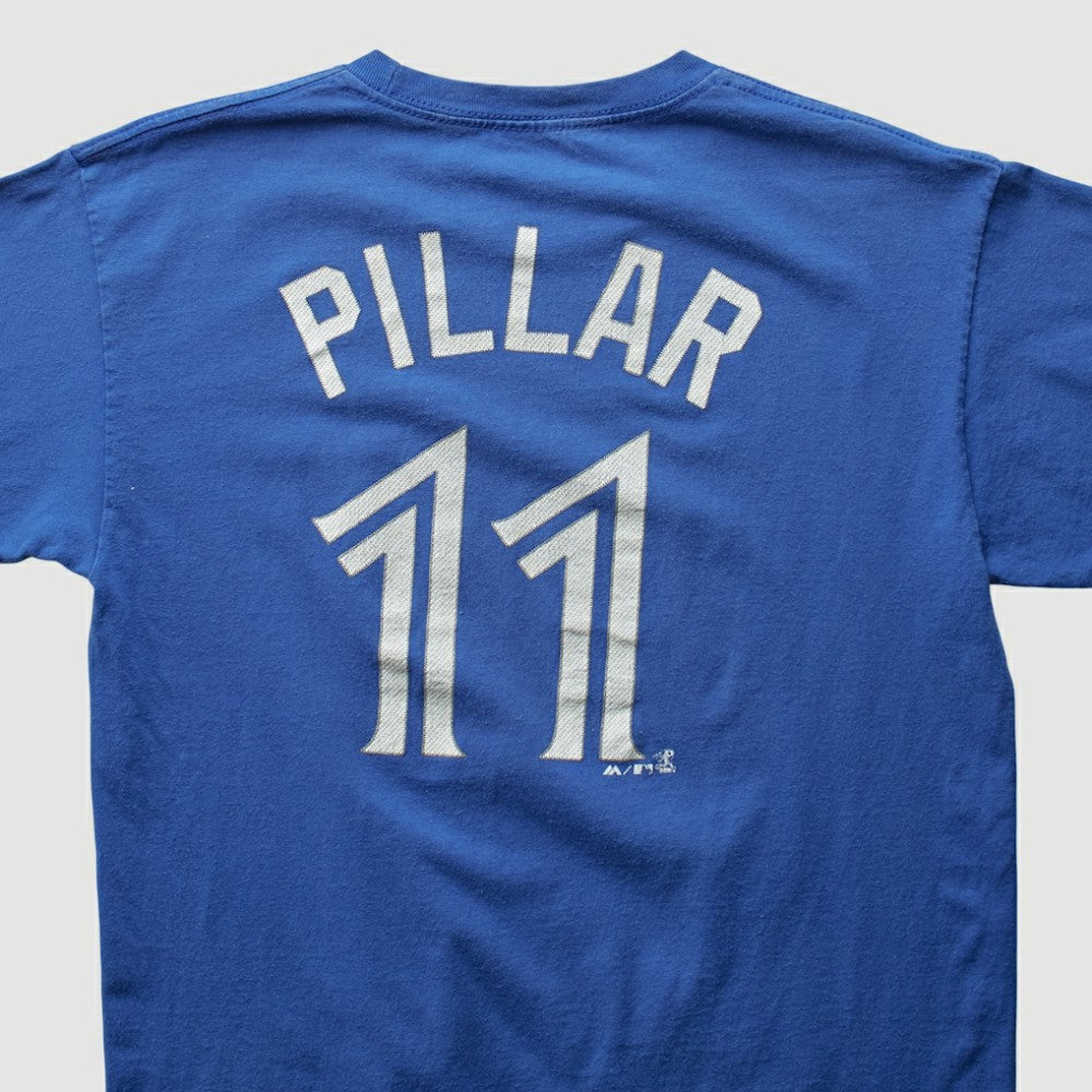 Toronto Blue Jays Majestic 2000s T-shirt - Blue Vintage