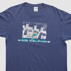 Miami Dolphins 2000s Long Sleeve T-shirt - Navy Vintage cheap