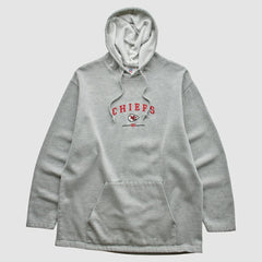 Kansas City Chiefs NFL 2000s Hooded Pullover Sweatshirt - Heather Gray Vintage outlet