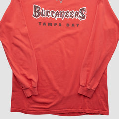 Tampa Bay Buccaneers NFL 2000s Long Sleeve T-shirt - Red Vintage cheap