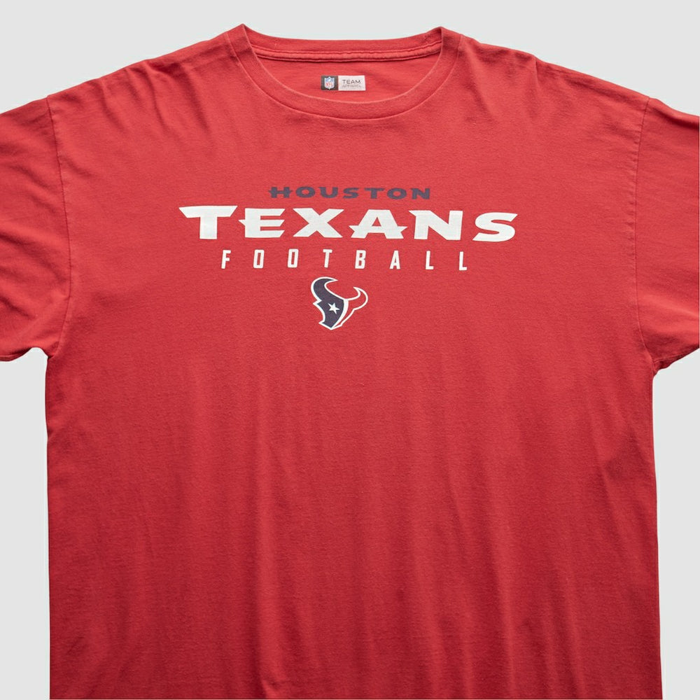 Houston Texans NFL 2000s Long Sleeve T-shirt - Red Vintage online