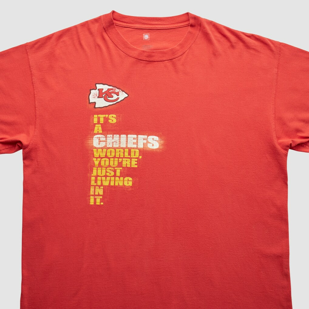 Kansas City Chiefs NFL 2000s T-shirt - Red Vintage on sale