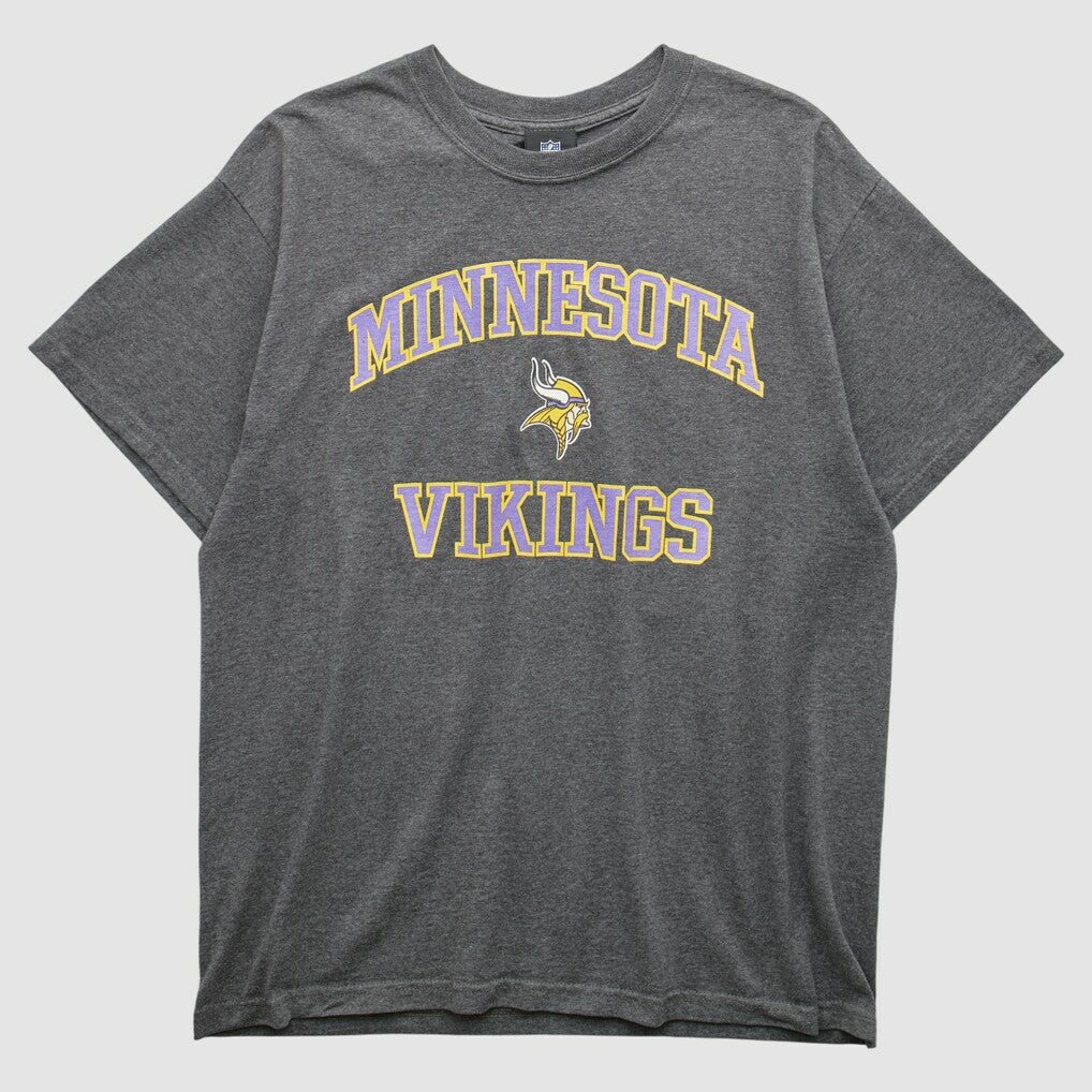 Minnesota Vikings NFL 2010s T-shirt - Dark Heather Gray Vintage online