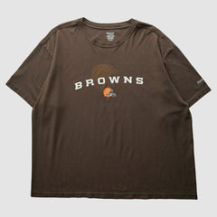 Cleveland Browns Reebok 2000s T-shirt - Brown Vintage on sale