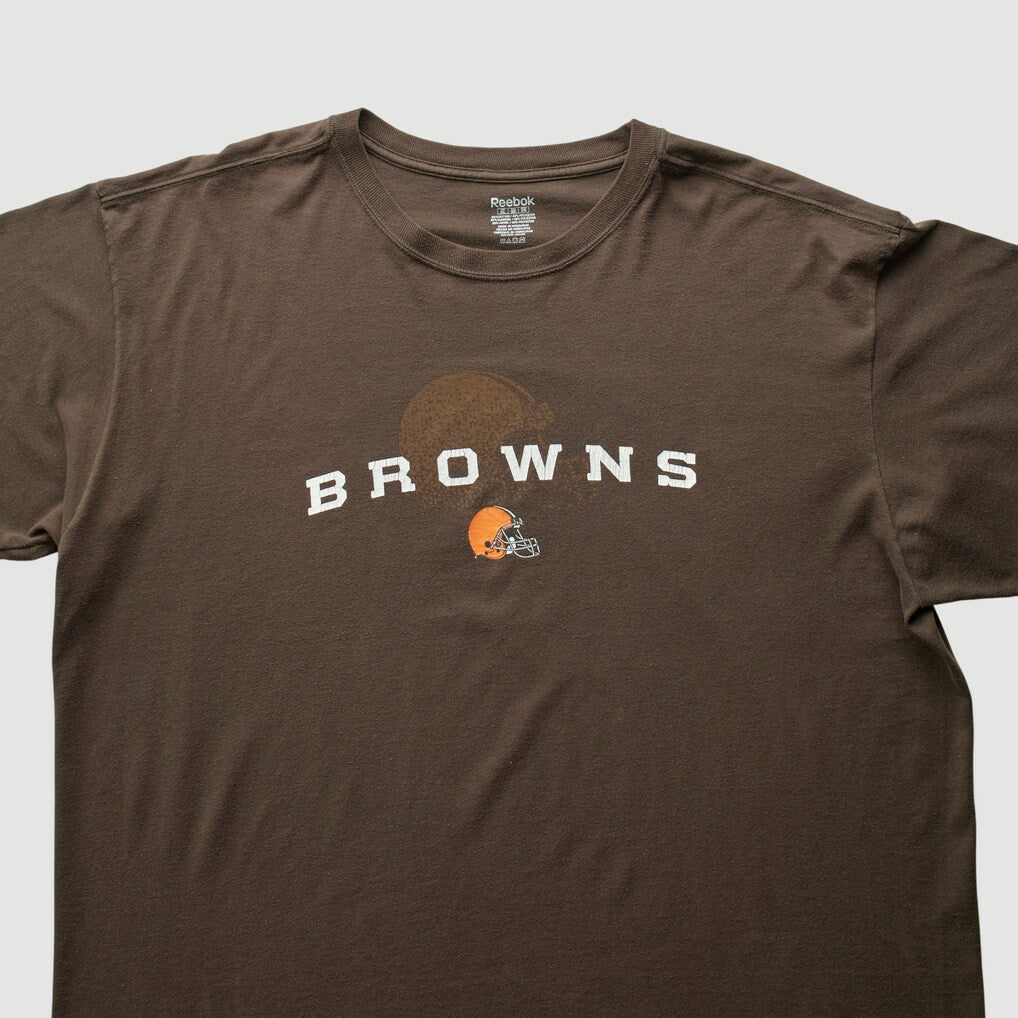Cleveland Browns Reebok 2000s T-shirt - Brown Vintage on sale