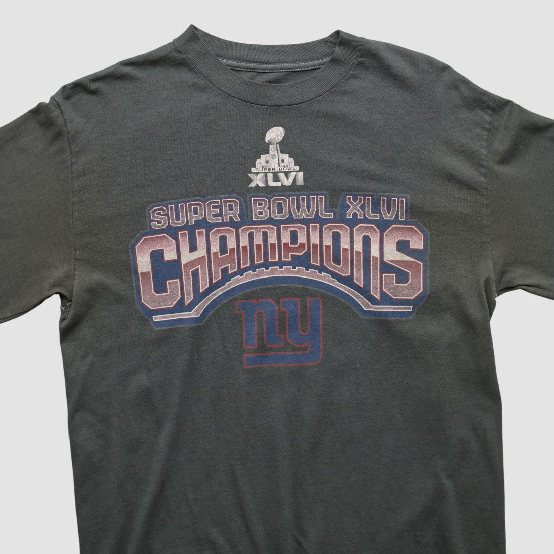 New York Giants 2012 Long Sleeve T-shirt - Black Vintage cheap