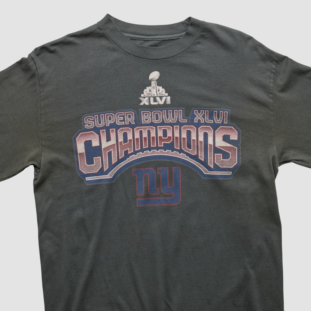 New York Giants 2012 Long Sleeve T-shirt - Black Vintage cheap