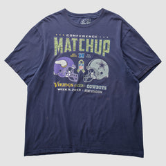 Dallas Cowboys Team Edition Apparel 2013 T-shirt - Navy Vintage sale