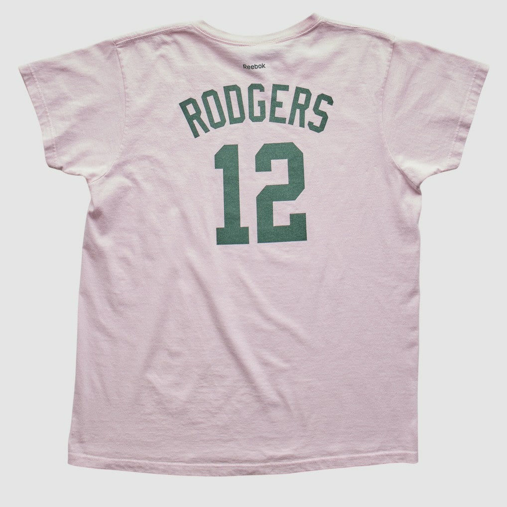 Green Bay Packers Reebok 2010s T-shirt - Pink Vintage outlet