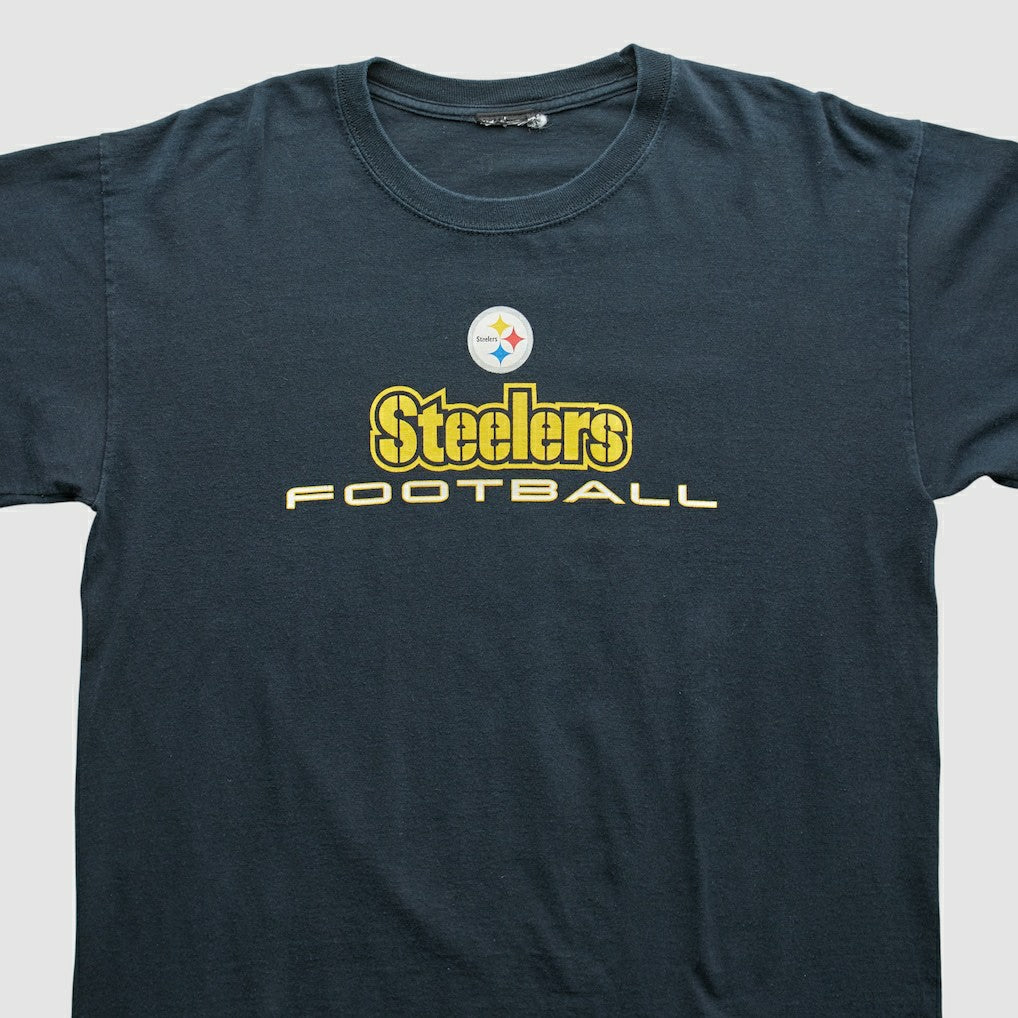 Pittsburgh Steelers NFL 2010s Long Sleeve T-shirt - Navy Vintage online