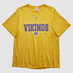 Minnesota Vikings NFL 2010s T-shirt - Yellow Vintage discount