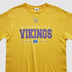 Minnesota Vikings NFL 2010s T-shirt - Yellow Vintage discount