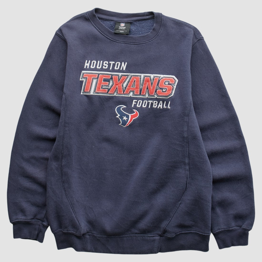 Houston Texans NFL 2010s Pullover Sweatshirt - Navy Vintage discount