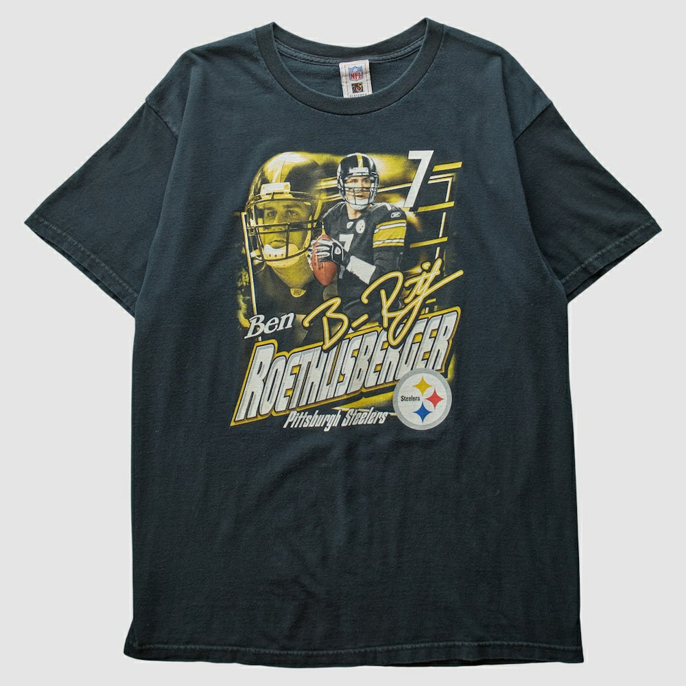 Pittsburgh Steelers NFL 2000s T-shirt - Black Vintage discount