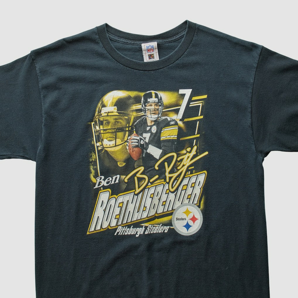 Pittsburgh Steelers NFL 2000s T-shirt - Black Vintage discount