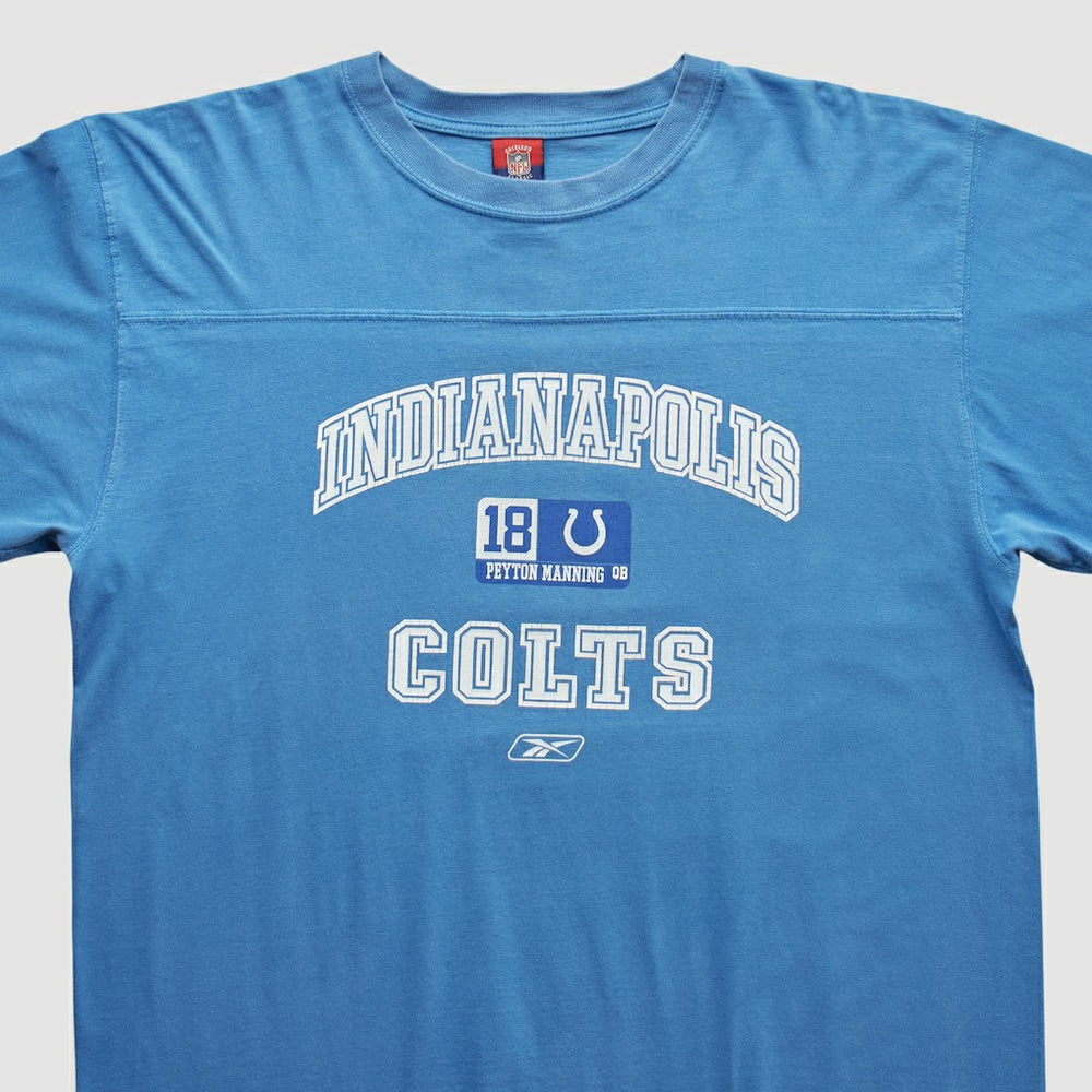 Indianapolis Colts Reebok 2000s Long Sleeve T-shirt - Blue Vintage outlet