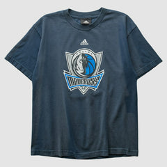 Dallas Mavericks 2010s T-shirt sale - Navy Vintage | Adidas discount