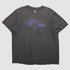 Baltimore Ravens Team Edition Apparel 2000s T-shirt - Black Vintage for sale