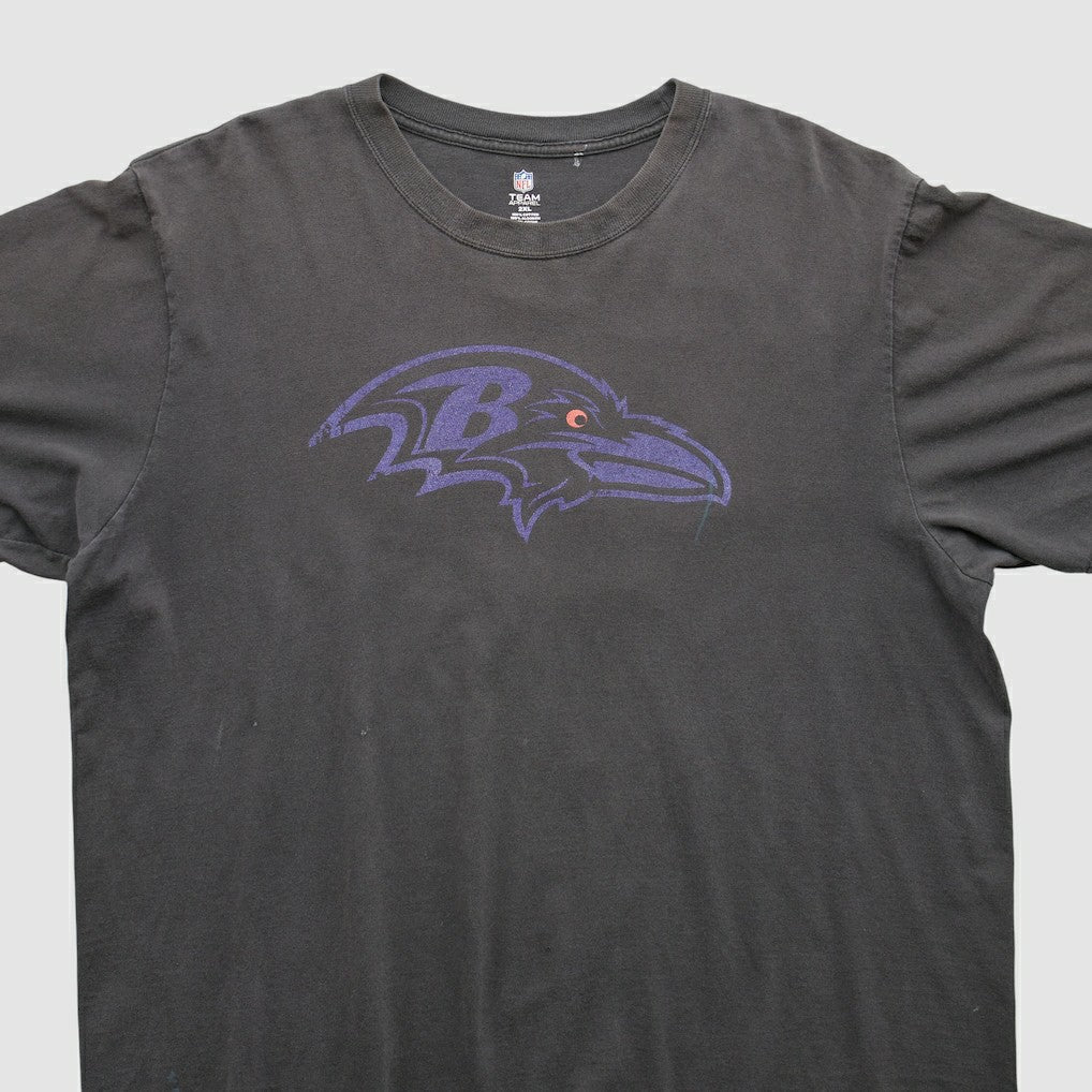 Baltimore Ravens Team Edition Apparel 2000s T-shirt - Black Vintage for sale