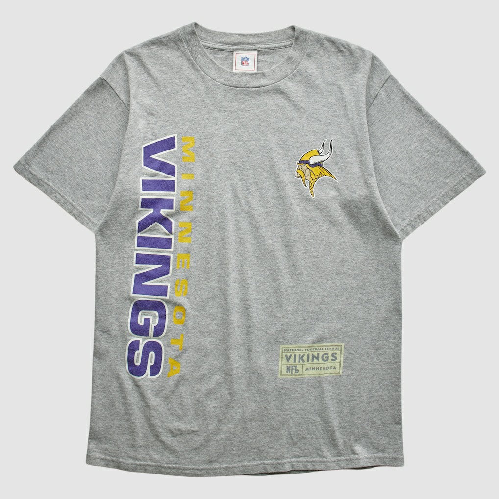 Minnesota Vikings NFL 2000s T-shirt - Heather Gray Vintage for sale