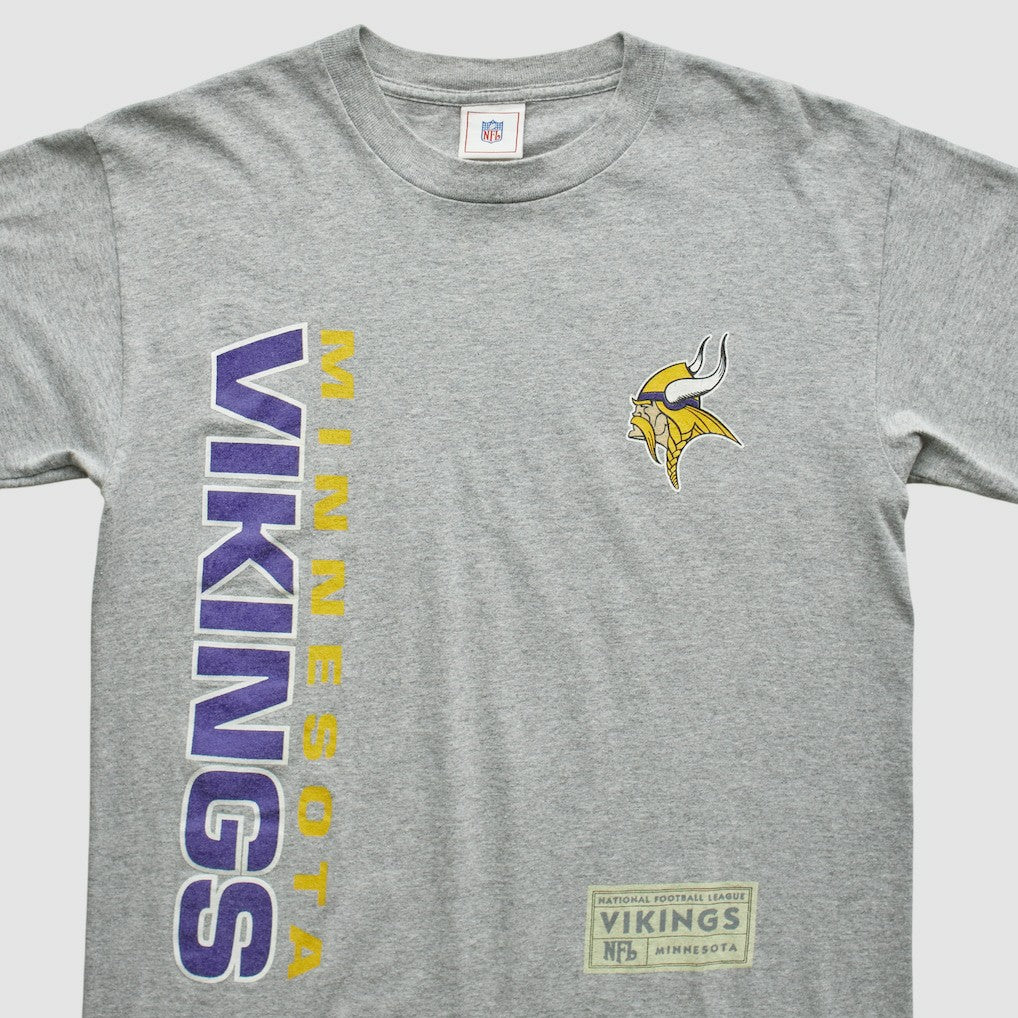 Minnesota Vikings NFL 2000s T-shirt - Heather Gray Vintage for sale