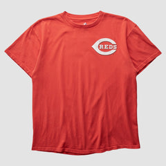 Cincinnati Reds Majestic 2000s T-shirt - Red Vintage