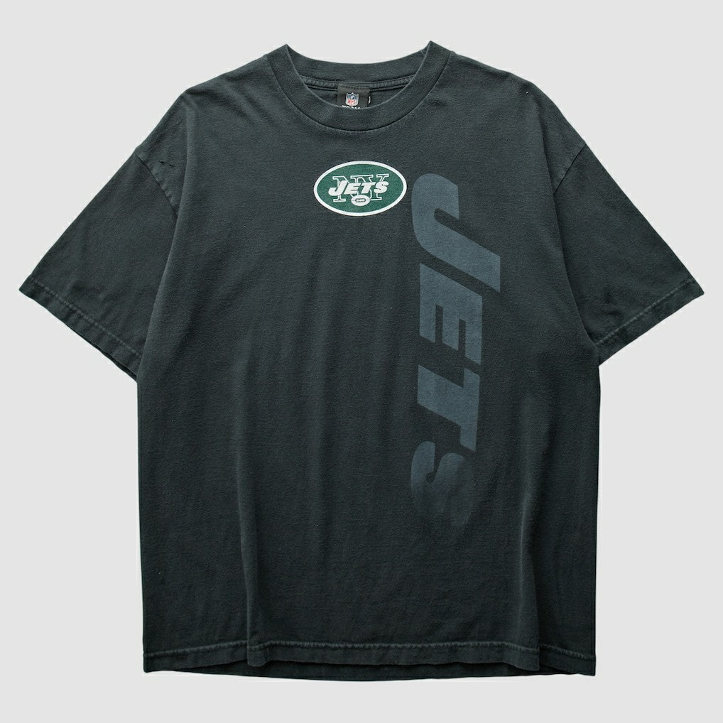 New York Jets NFL 2010s T-shirt - Black Vintage discount