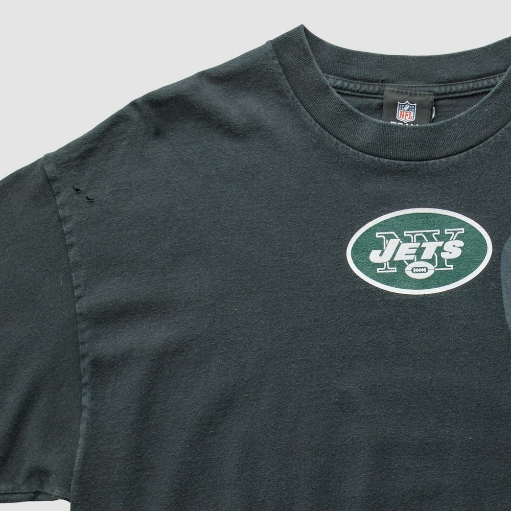 New York Jets NFL 2010s T-shirt - Black Vintage discount