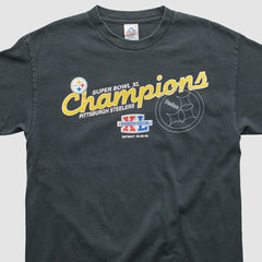 Pittsburgh Steelers All Style Apparel & Activewear 2006 T-shirt - Black Vintage on sale