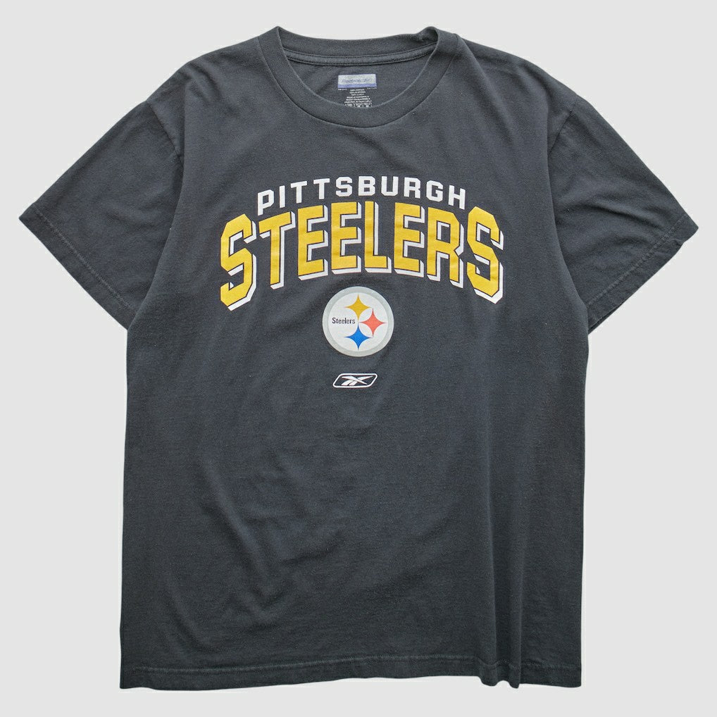 Pittsburgh Steelers Reebok 2000s T-shirt - Black Vintage outlet