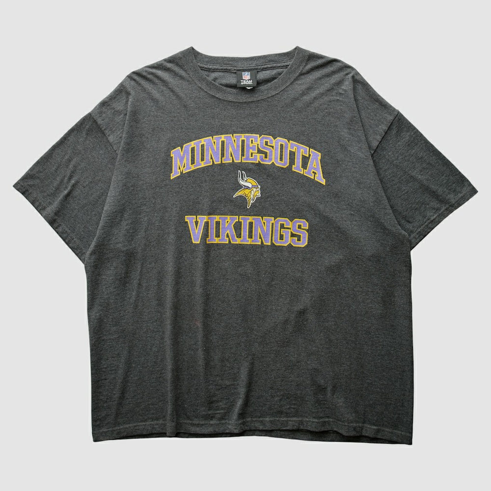 Minnesota Vikings NFL 2010s T-shirt - Dark Heather Gray Vintage online