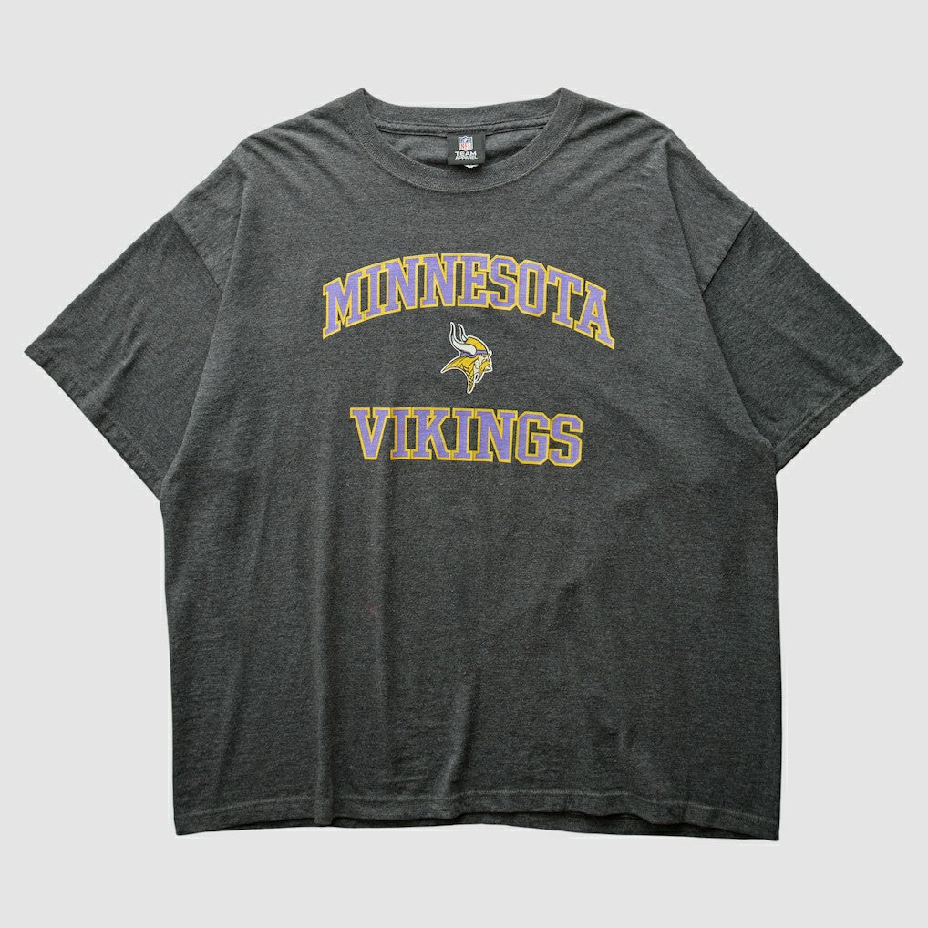 Minnesota Vikings NFL 2010s T-shirt - Dark Heather Gray Vintage online