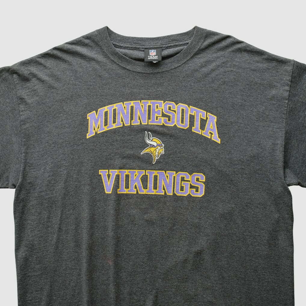 Minnesota Vikings NFL 2010s T-shirt - Dark Heather Gray Vintage online